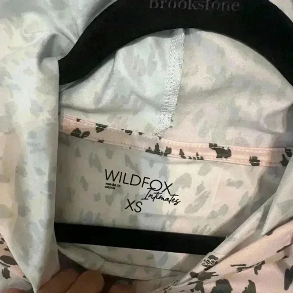 Wildfox Intimates Ombré Leopard Print Sleep Hoodie - Picture 3 of 4